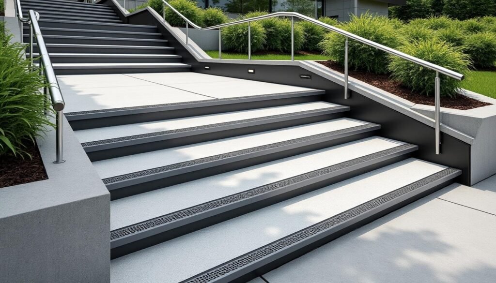 découvrez les normes essentielles d'accessibilité et de sécurité pour les escaliers extérieurs afin d'assurer confort et protection à tous les utilisateurs.