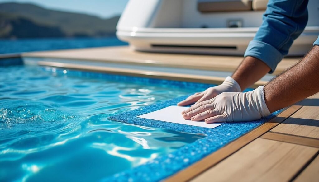 découvrez comment utiliser le kit de réparation liner yachtcare pour colmater facilement une fuite dans votre piscine sans avoir à la vider. guide pratique et conseils.