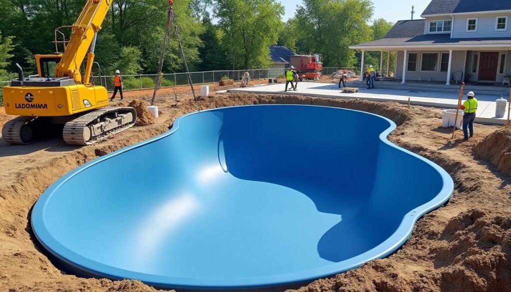 découvrez pourquoi les piscines en coque polyester d'alliance piscines s'installent plus rapidement, grâce à leur conception optimisée et leur facilité de pose.