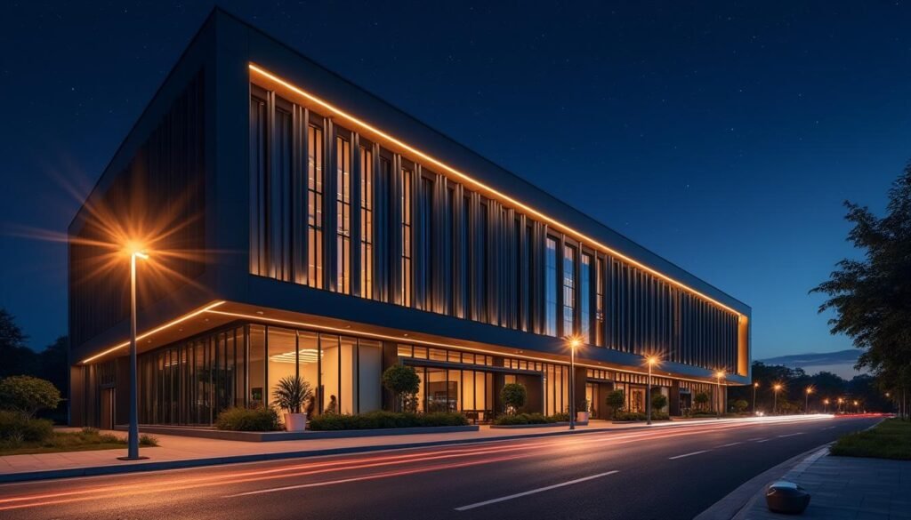 découvrez comment éclairer votre façade sans causer de nuisance lumineuse nocturne, pour un éclairage responsable et respectueux de l'environnement.