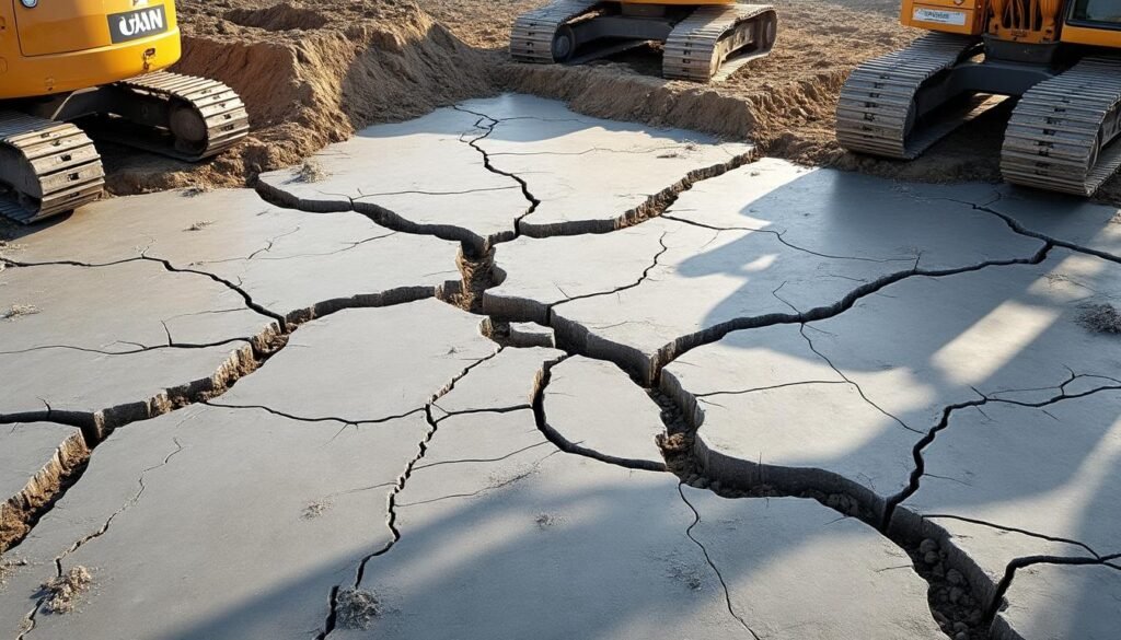 découvrez pourquoi le terrassement est une étape cruciale pour éviter les fissures dans le béton et garantir la solidité de vos constructions.