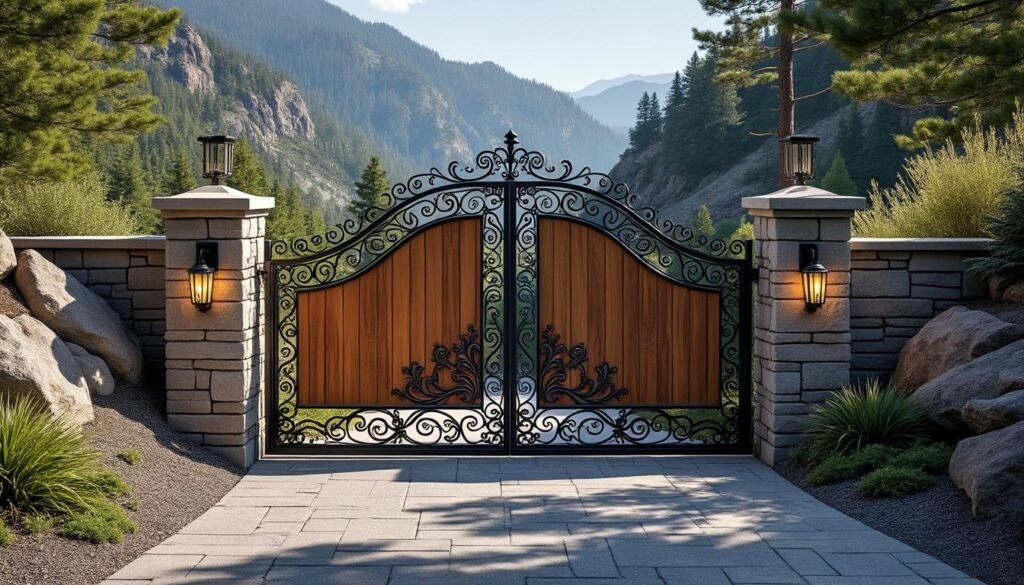 découvrez notre sélection des meilleurs portails conçus spécialement pour les entrées en pente raide, alliant sécurité, esthétique et facilité d'installation.