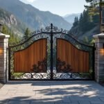 découvrez notre sélection des meilleurs portails conçus spécialement pour les entrées en pente raide, alliant sécurité, esthétique et facilité d'installation.