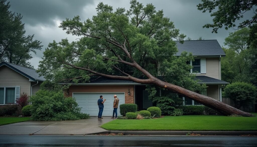 découvrez qui est responsable en cas de chute d'arbre chez le voisin après une tempête et quelles sont les démarches à suivre pour régler les éventuels dommages.