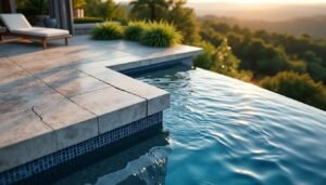 Piscine à débordement : quels sont les risques de fuites spécifiques à ce design ?