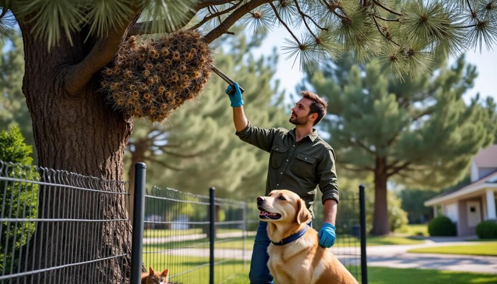 découvrez vos obligations pour protéger les animaux du quartier contre les chenilles processionnaires, un danger pour leur santé et leur sécurité.