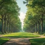 découvrez comment créer une forêt-jardin en respectant les distances idéales pour planter vos grands arbres, assurant leur croissance optimale et un aménagement harmonieux.