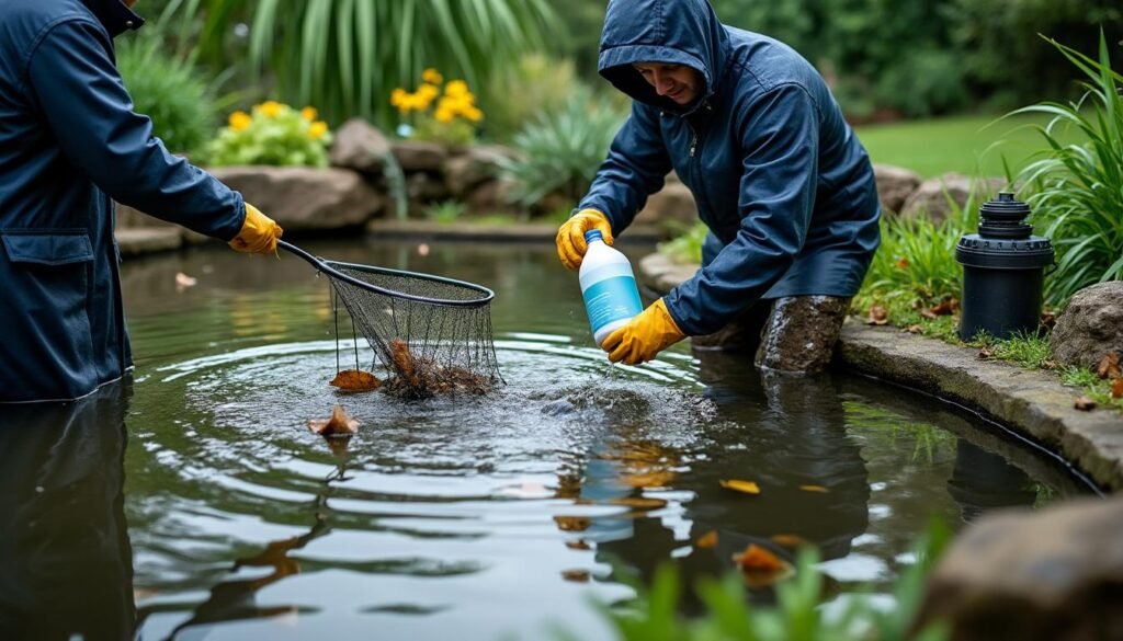 découvrez les gestes d'urgence à adopter pour traiter une eau trouble après un orage et protéger efficacement votre bassin.
