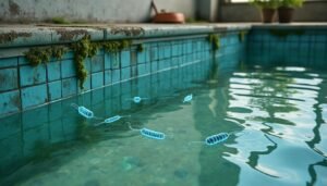 Legionella et Pseudomonas : les bactéries qui guettent les piscines mal entretenues.