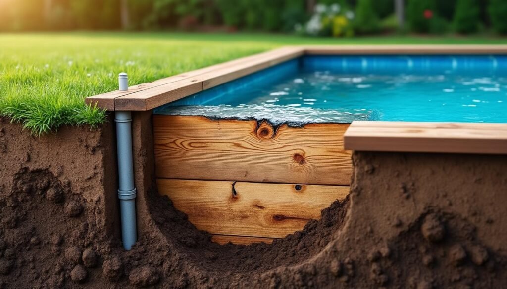 découvrez les risques liés aux piscines en bois enterrées et apprenez comment prévenir le pourrissement prématuré grâce à nos conseils pratiques et solutions efficaces.