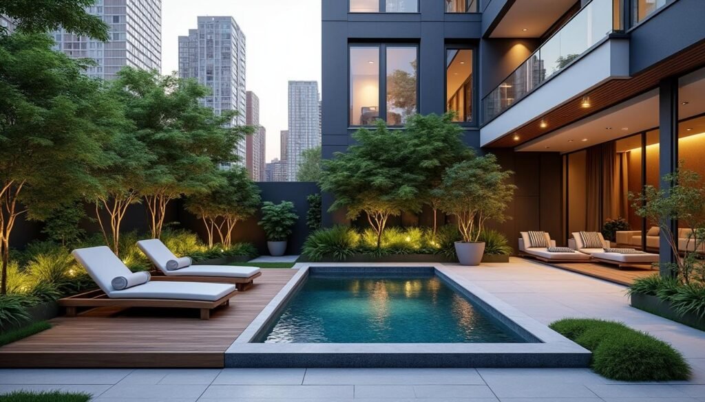 découvrez comment aménager une mini-piscine en ville pour maximiser l'espace disponible tout en garantissant confort et esthétique dans votre jardin urbain.