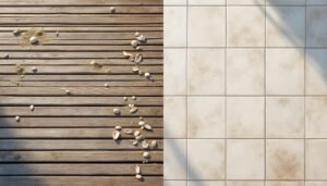 Plage en bois vs carrelage : lequel demande le plus d’entretien en 10 ans ?