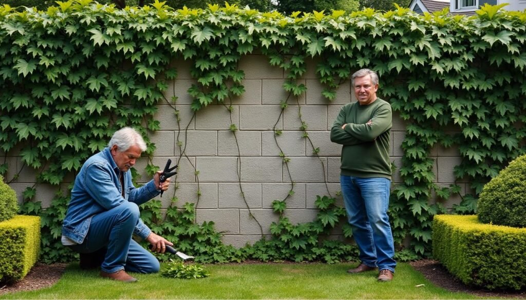 découvrez pourquoi la présence de lierre sur un mur mitoyen engendre souvent des conflits entre voisins et comment les prévenir.