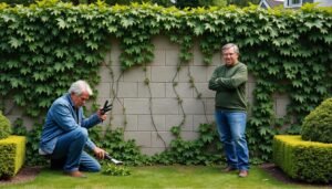 Pourquoi le lierre sur un mur mitoyen est une source fréquente de litiges.