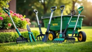 Les outils indispensables pour un entretien de jardin sans se faire mal au dos.